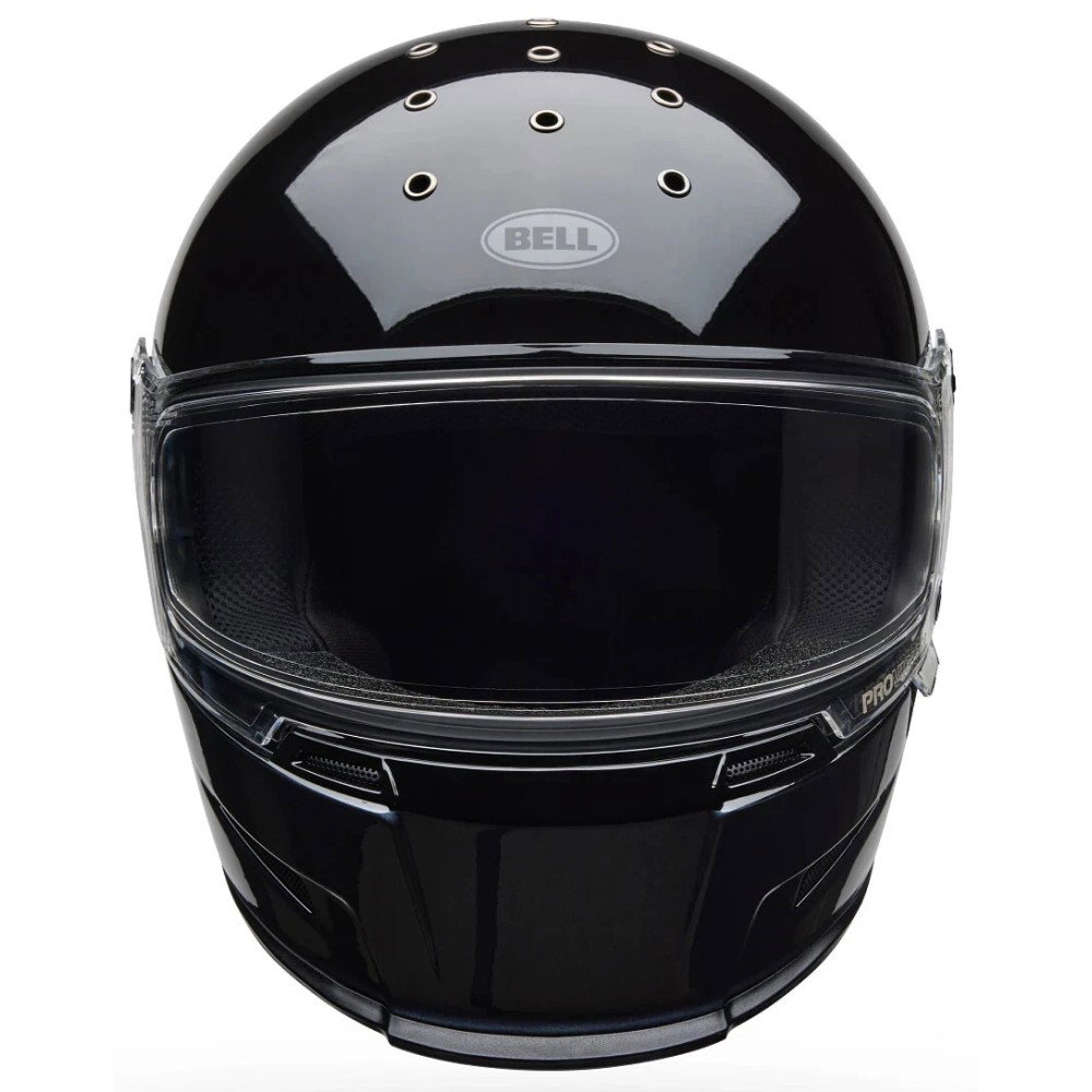 Eliminator Menace Helmet Gloss Black White