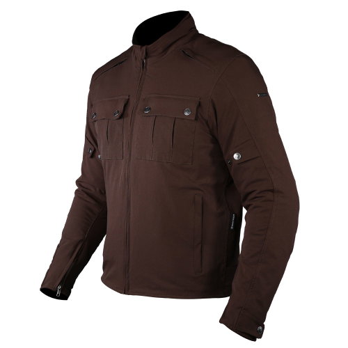 Frank Thomas Frank Thomas Belfast Jacket Brown