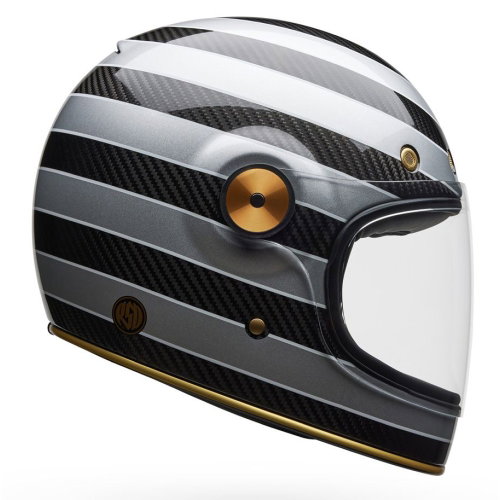 Bell Bell Bullitt GT CRB RSD Temple GL Helmet Black Silver