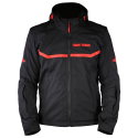 Corsair Sport Hoodie Black Red Fluo