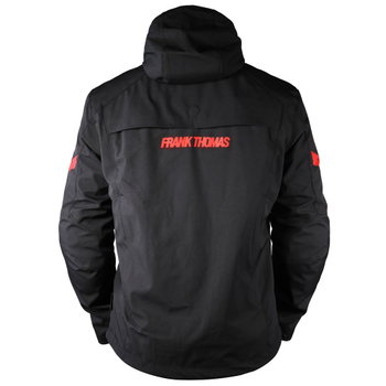 Frank Thomas Frank Thomas Corsair Sport Hoodie Black Red Fluo