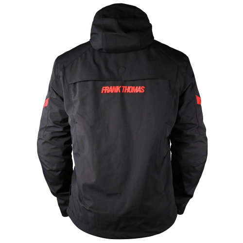 Frank Thomas Frank Thomas Corsair Sport Hoodie Black Red Fluo