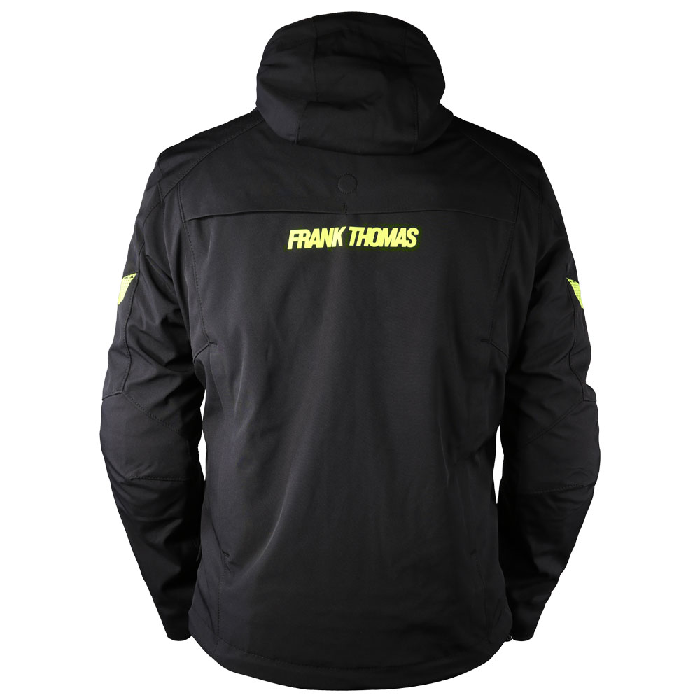 Corsair Sport Hoodie Black Yellow Fluo