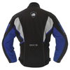 BKS BKW001 Gloucester Mens Black Grey Blue Textile Motorcycle Jacket Back                                                                                                                                                                                      