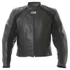 Frank Thomas FTL301 XTI 2 Black Leather Motorcycle Jacket Front                                                                                                                                                                                                