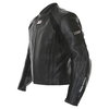 Frank Thomas FTL301 XTI 2 Black Leather Motorcycle Jacket Side                                                                                                                                                                                                 