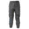 Frank Thomas FTL306 Panther Black Leather Motorcycle Jeans Front                                                                                                                                                                                               