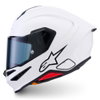 Alpinestars Alpinestars S-R7 Helmet Gloss White - Thumbnail 2