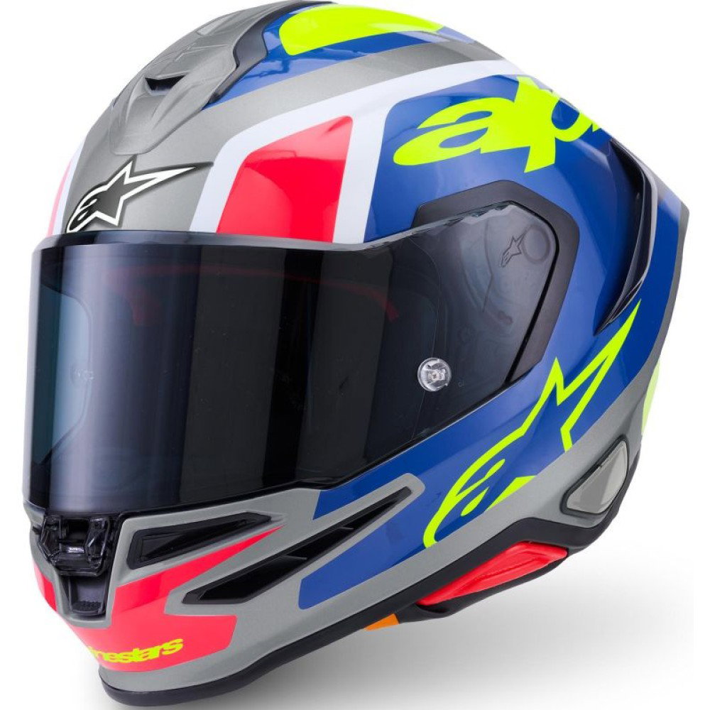 S-R7 Lumen Helmet Silver Black Pink Yellow Fluo