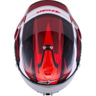 S-R7 Kinetis Helmet Black Red White Glossy
