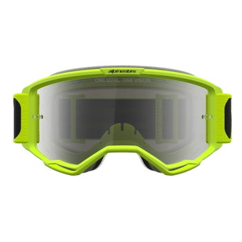 Alpinestars Alpinestars Vision 5 Rora Goggles Black Yellow Fluo Mirror Silve