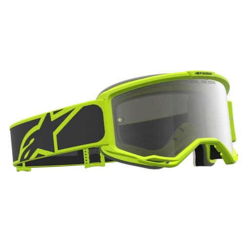 Alpinestars Alpinestars Vision 5 Rora Goggles Black Yellow Fluo Mirror Silve