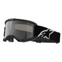 Vision 5 Corp 2 Goggles Black White Mirror Silver