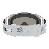 Vision 8 Amber Goggles White Silver Mirror Silver