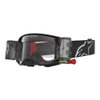 Alpinestars Alpinestars Supertech Firma Roll Off Goggles Black Silver Clear - Thumbnail 1