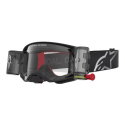 Supertech Firma Roll Off Goggles Black Silver Clear