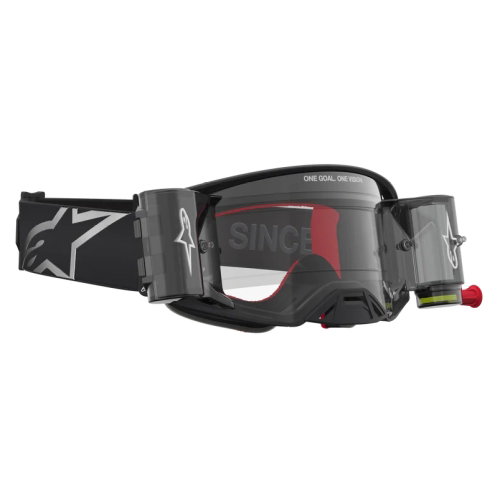 Alpinestars Alpinestars Supertech Firma Roll Off Goggles Black Silver Clear