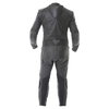 Frank Thomas FTL316 Kinetik Sport 1pc Mens Black Leather Motorcycle Suit Back                                                                                                                                                                                  