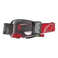 Supertech Firma Roll Off Goggles Red Silver Clear