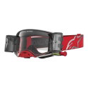 Supertech Firma Roll Off Goggles Red Silver Clear