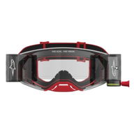 Supertech Firma Roll Off Goggles Red Silver Clear