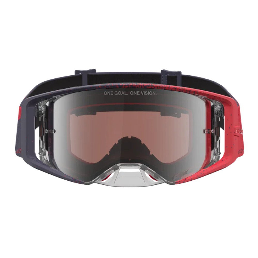 Supertech Hiten Goggles Black Red Mirror Silver