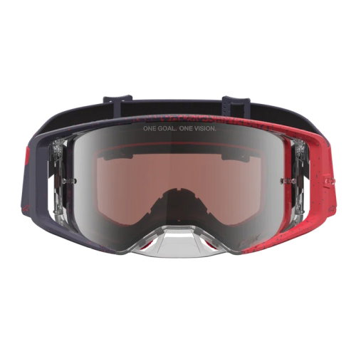 Alpinestars Alpinestars Supertech Hiten Goggles Black Red Mirror Silver