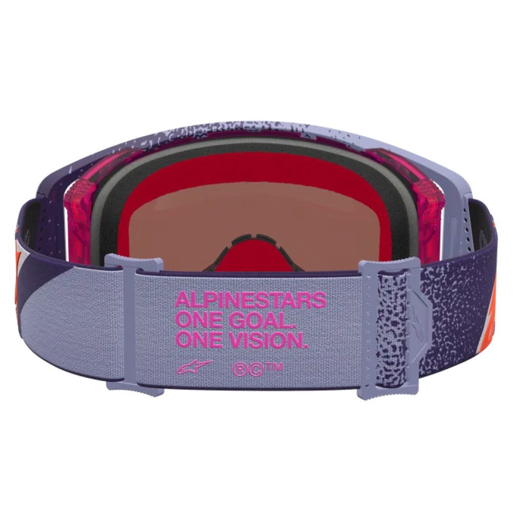 Supertech Hiten Goggles Purple Red Mirror Pink