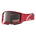 Supertech Vesta Goggles Red Fluo Chrome Mirror Silver