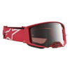 Alpinestars Alpinestars Supertech Vesta Goggles Red Fluo Chrome Mirror Silver - Thumbnail 3