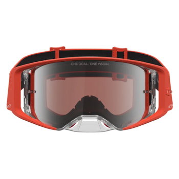 Alpinestars Alpinestars Supertech Vesta Goggles Orange Silver Mirror Silver
