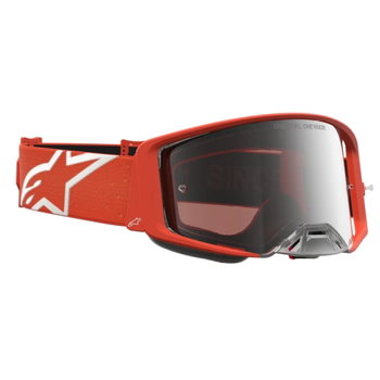 Alpinestars Alpinestars Supertech Vesta Goggles Orange Silver Mirror Silver