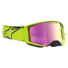 Alpinestars Alpinestars Supertech Vesta Goggles Yellow Fluo Black Mirror Red - Thumbnail 3