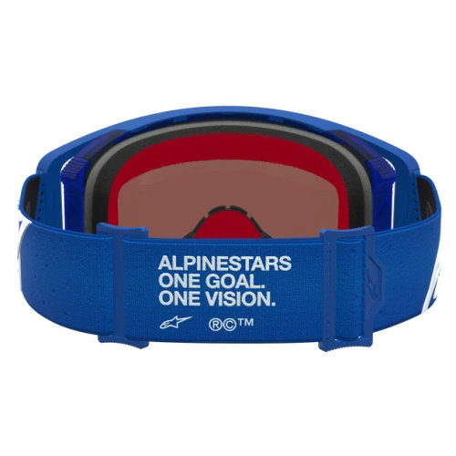 Alpinestars Alpinestars Supertech Vesta Goggles Blithe Blue White Mirror Blue