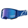 Alpinestars Alpinestars Supertech Vesta Goggles Blithe Blue White Mirror Blue - Thumbnail 1