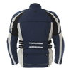 Frank Thomas FTW298 X Terrain Mens Navy Stone Textile Motorcycle Jacket Back                                                                                                                                                                                   