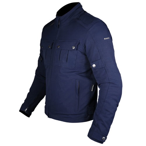 Frank Thomas Frank Thomas Belfast Jacket Blue