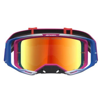 Alpinestars Alpinestars Vision 8 Maven Goggles Fire Red Black Mirror Red