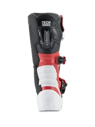Tech 3S Youth Boots White Black Bright Red