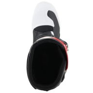 Tech 3S Youth Boots White Black Bright Red