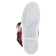 Tech 3S Youth Boots White Black Bright Red
