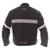 Frank Thomas FTW316 Luffield Black Cream Textile Motorcycle Jacket Back                                                                                                                                                                                        