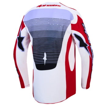 Alpinestars Alpinestars Techstar Maven Jersey Fire Red White Lavender Black