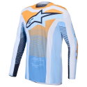 Techstar Maven Jersey Dust Blue Tangerine Black