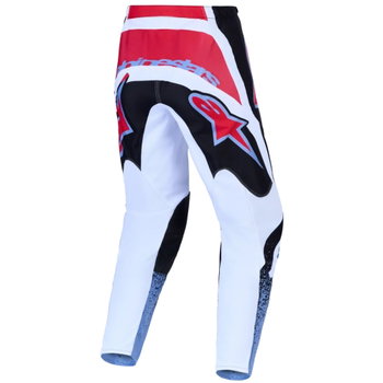 Alpinestars Alpinestars Fluid Drag Pants Black White Light Blue Red Fluo