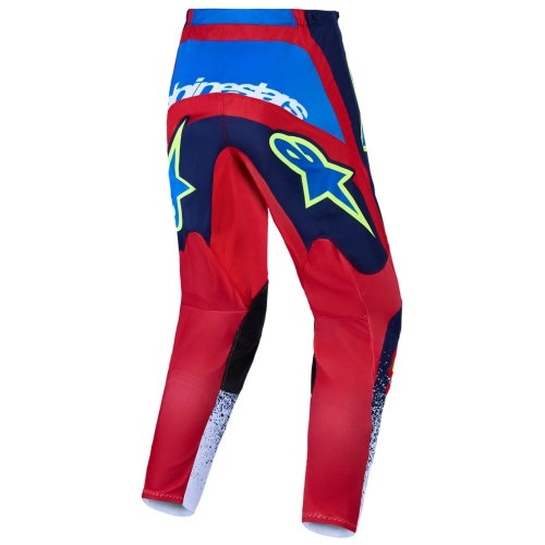 Alpinestars Alpinestars Fluid Drag Pants Blue Navy Fire Red White