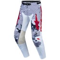 Racer Air Lone Pants Grey Camo White Fire Red