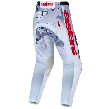 Alpinestars Alpinestars Racer Air Lone Pants Grey Camo White Fire Red