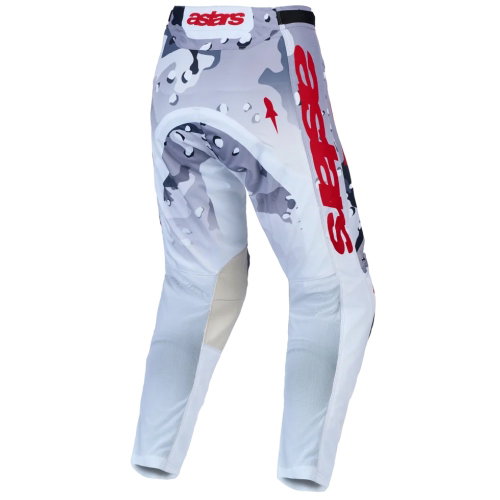 Alpinestars Alpinestars Racer Air Lone Pants Grey Camo White Fire Red