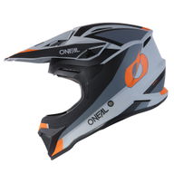 1SRS Stream Helmet Black Orange